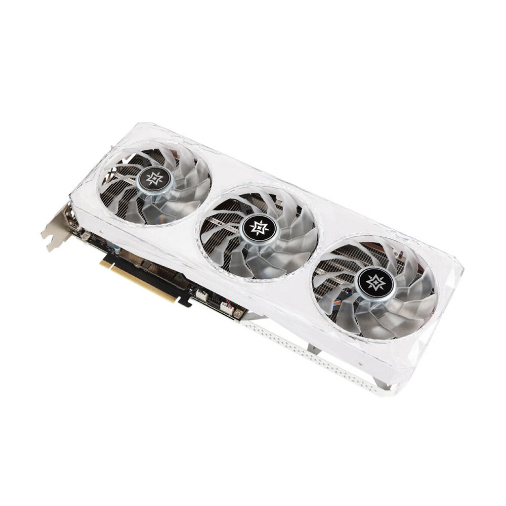 

Видеокарта GALAX GeForce RTX 4070 SUPER Star obsidian OC, 12 ГБ, белый