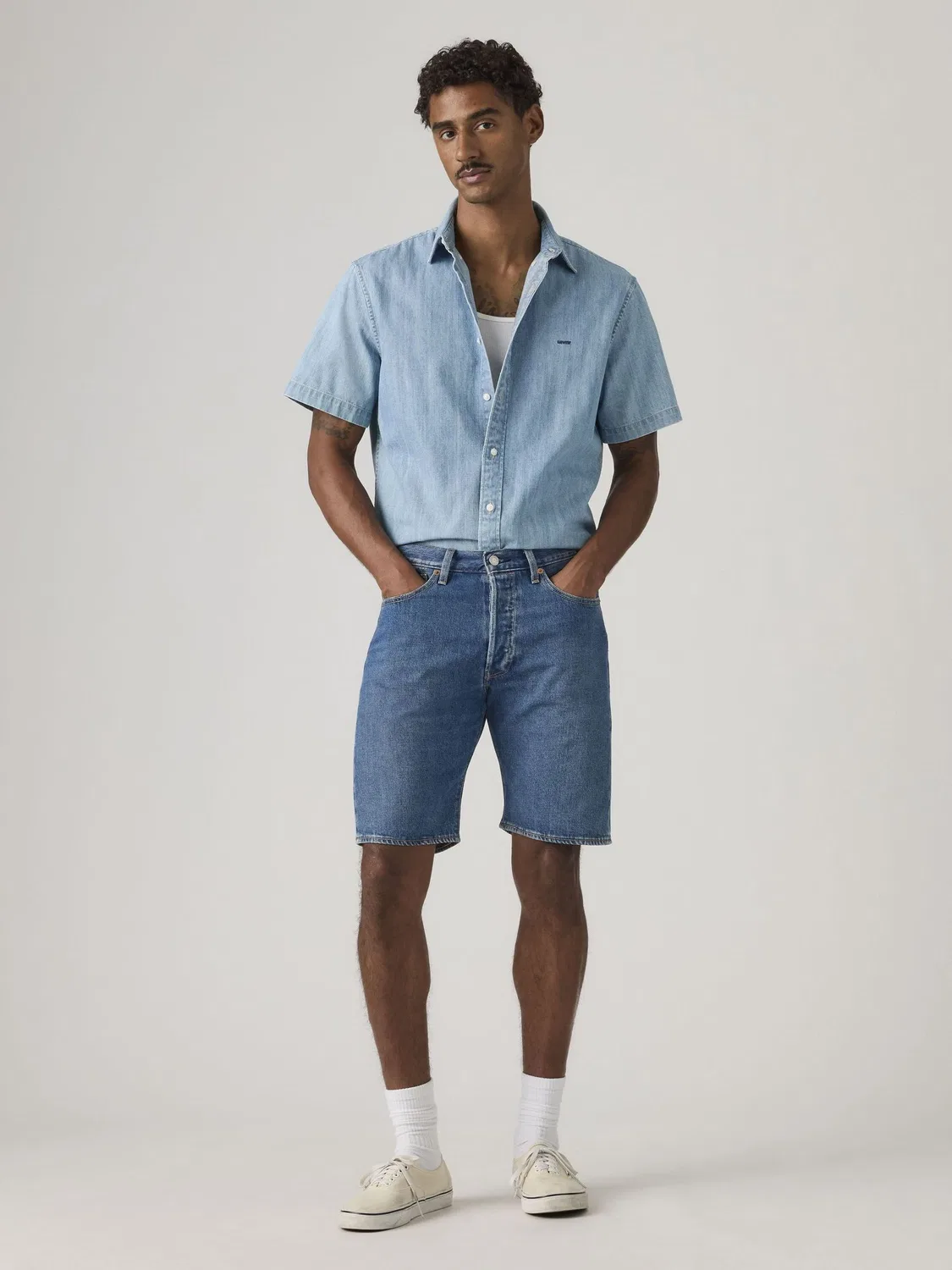Джинсовые шорты Levi's Natural 501