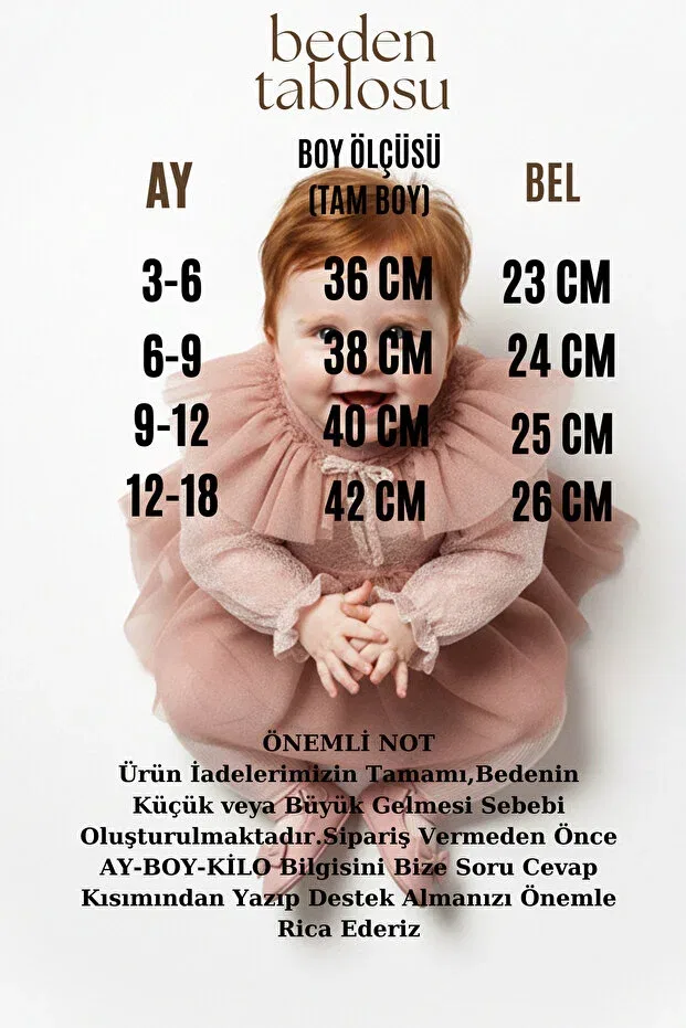 Детское платье для девочек с длинным рукавом Baby Animals, Powder — фото 3