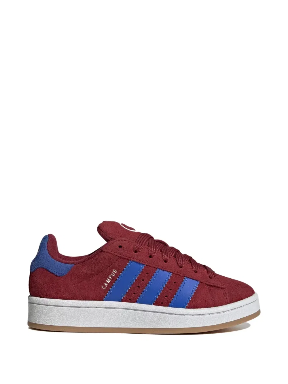 Кроссовки Campus из замши Adidas Kids, красный