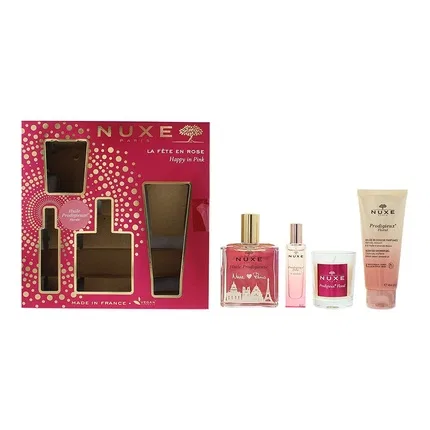 Подарочный набор Nuxe Happy In Pink, 4 предмета