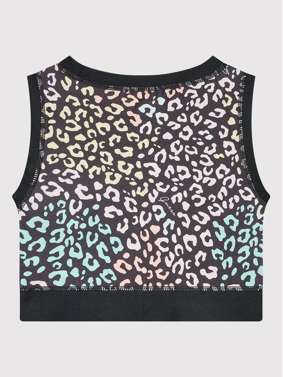 Майка slim fit Guess, черный — фото 2