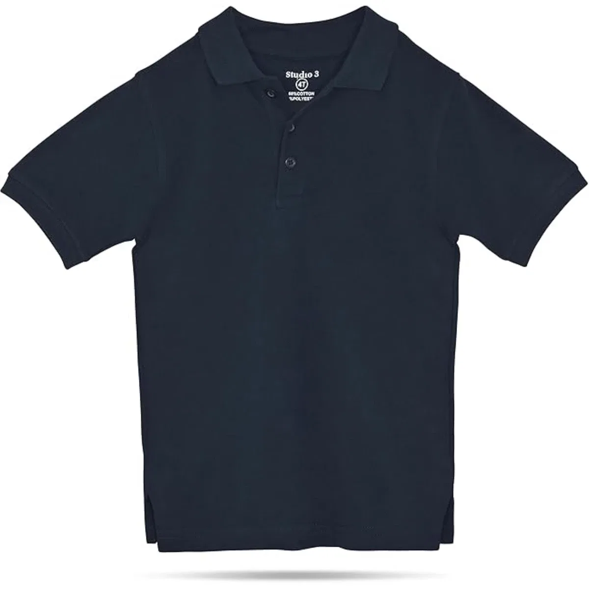 Детский комплект поло для мальчиков с коротким рукавом Studio 3, Navy Blue — фото 2