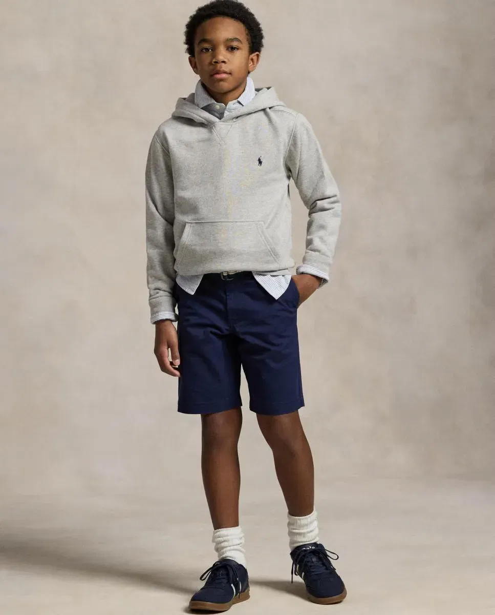 Детские шорты для мальчиков из хлопка Bedford Polo Ralph Lauren, Azul Marino