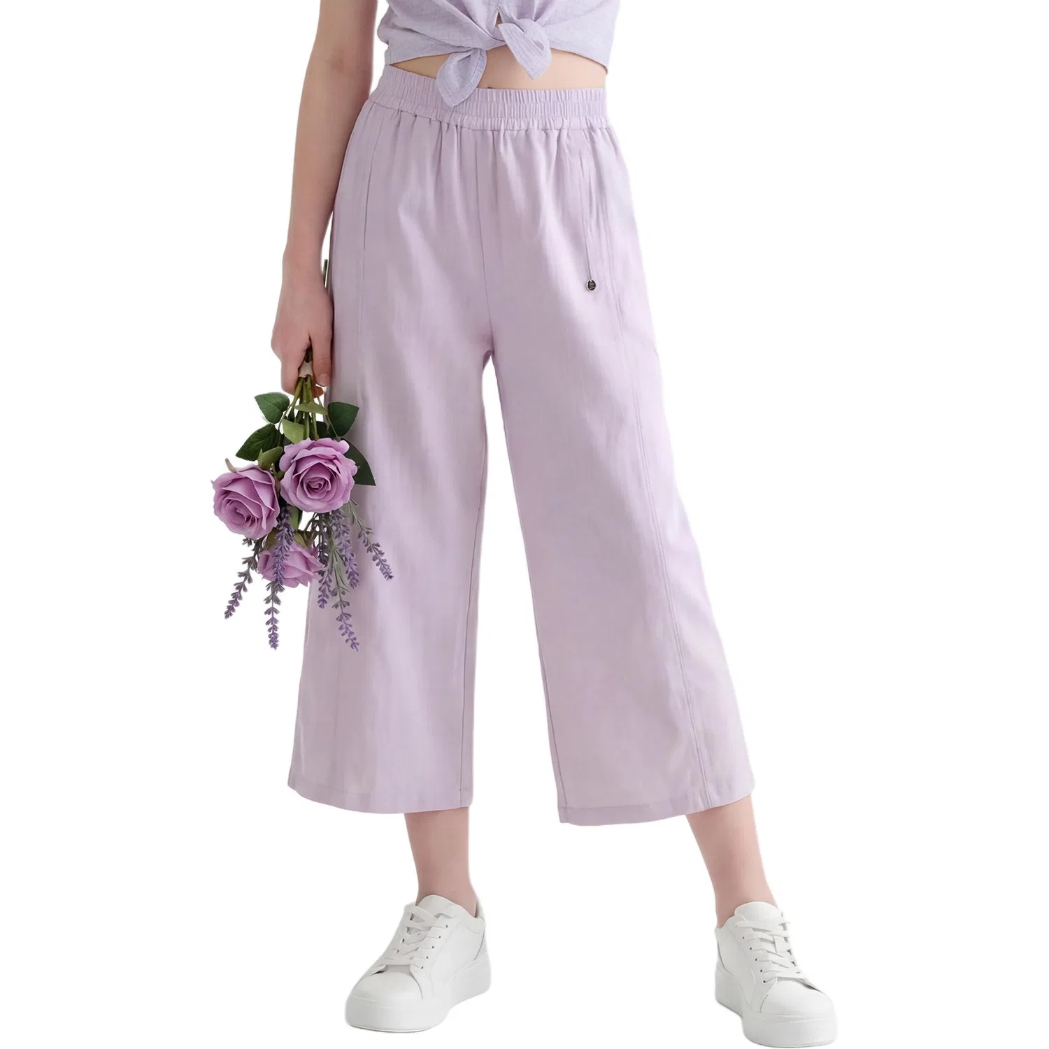 Детские штаны спортивные, дышащие, Disney, Taro Purple