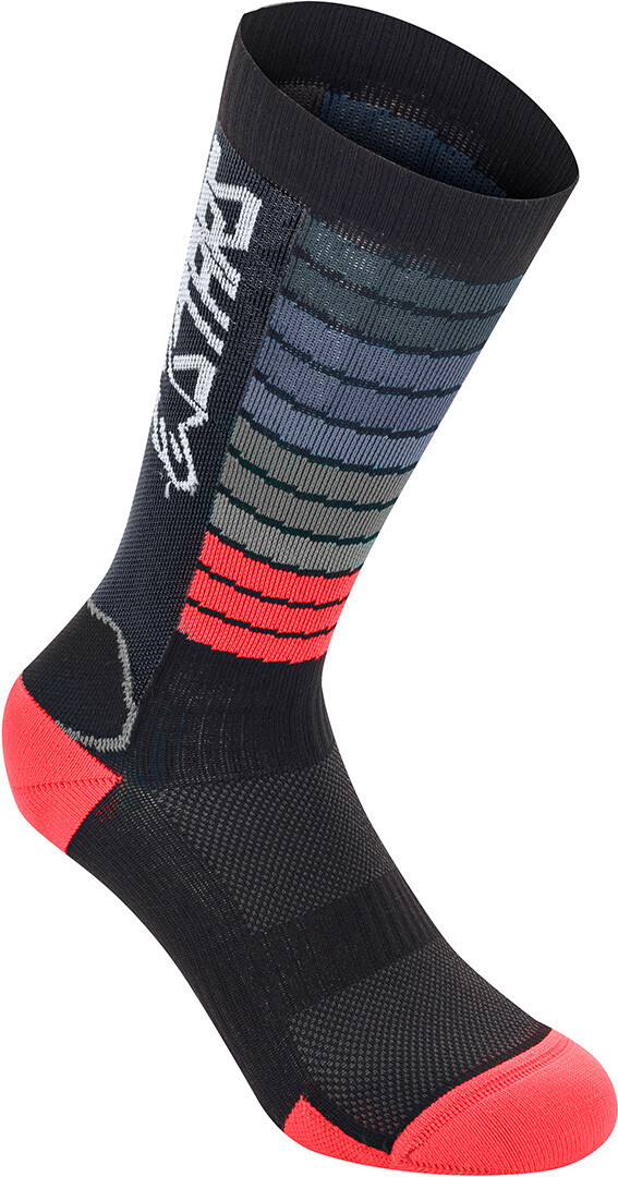 

Носки Alpinestars Drop 22, черно-красные