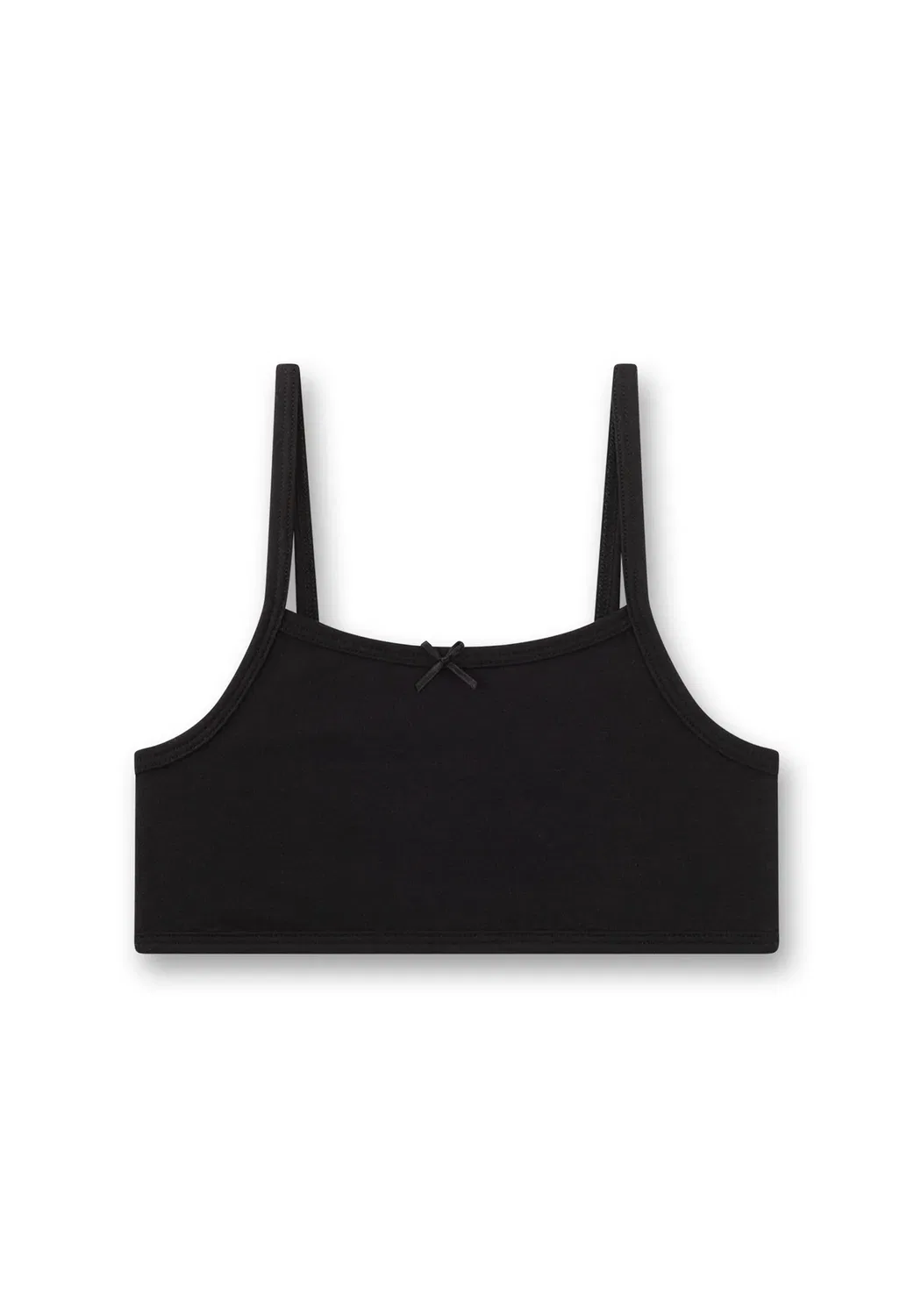 Mädchen-Bustier (doppelpack) - бюстье Sanetta, Schwarz — фото 3