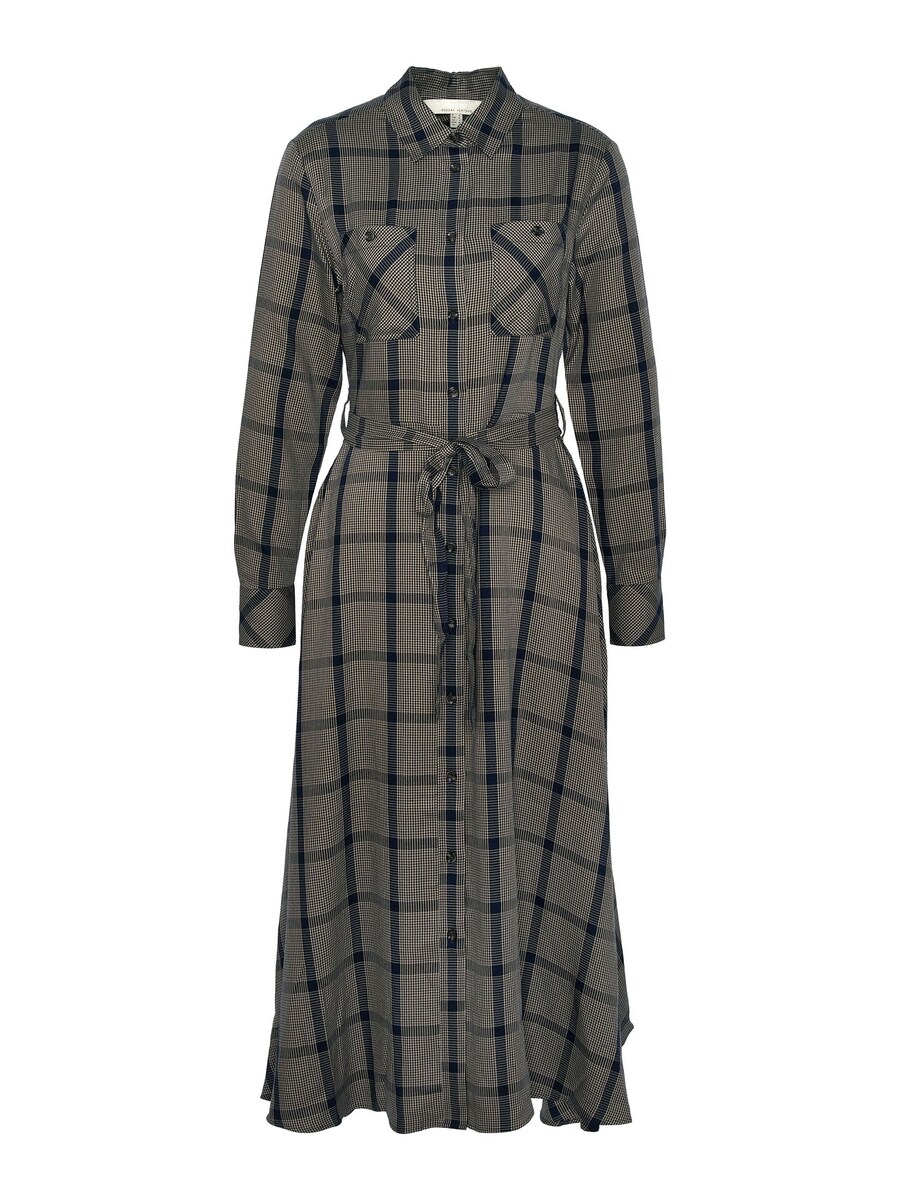 

Платье рубашка Barbour Shirt Dress, коричневый