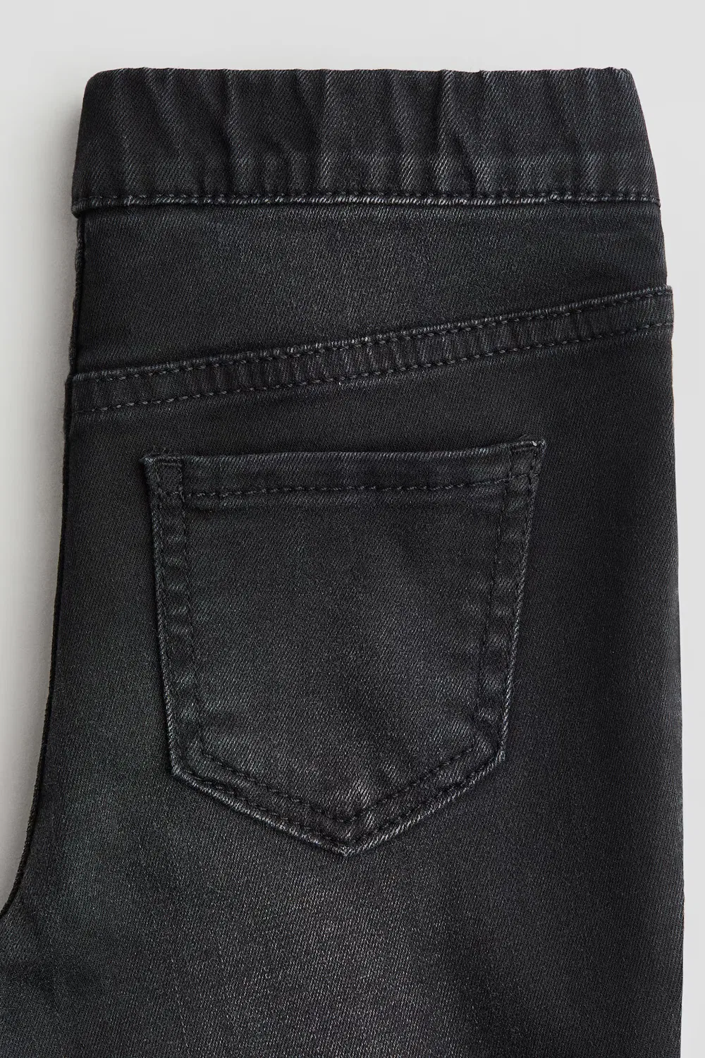 Джинсовые леггинсы H&M, Denimschwarz — фото 2