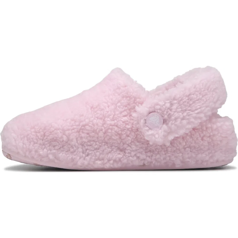 Классические детские уютные тапочки Crocs, Pink Milk — фото 3