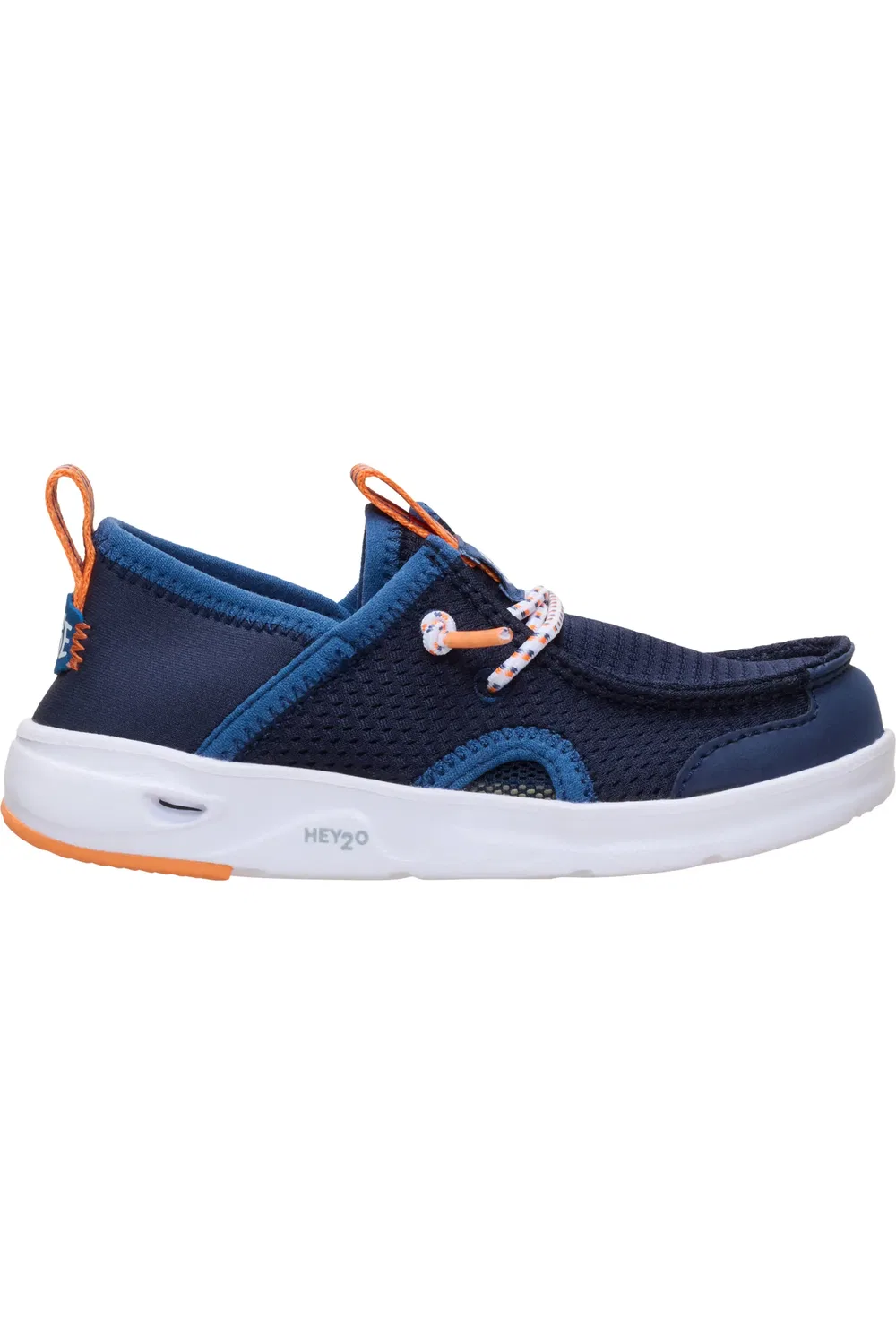 Детские туфли slip-on водонепроницаемые Wally Hey2O Wander Mesh Hey Dude, темно синий — фото 2