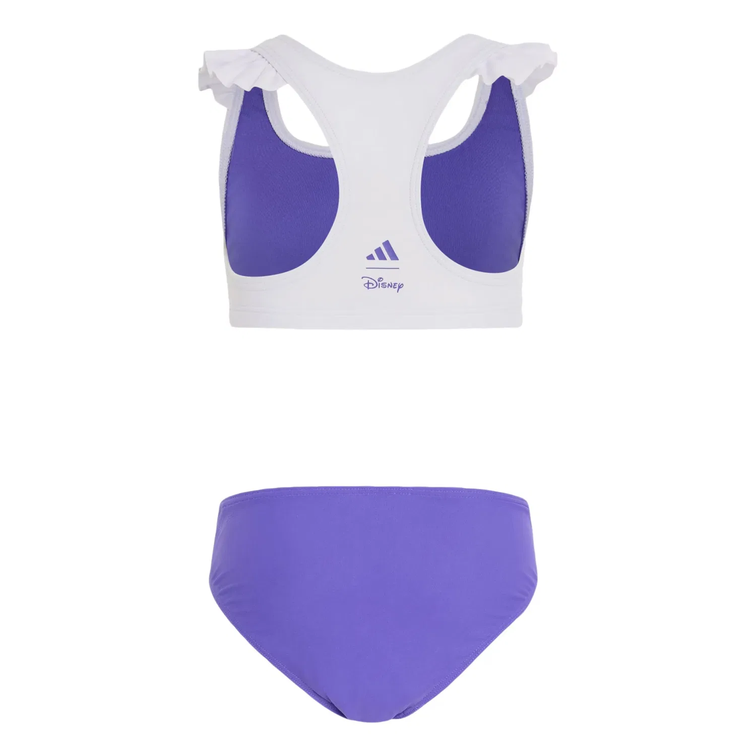 Спортивный купальник Adidas Sportswear Disney фиолетового и белого цвета — фото 2