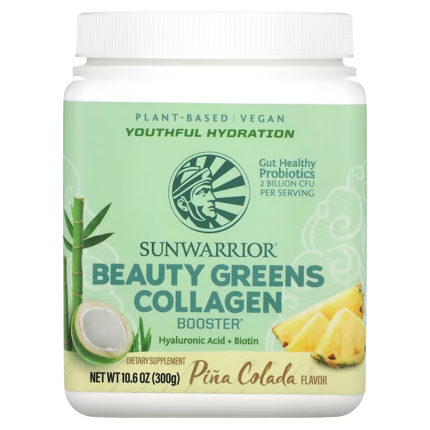 

Усилитель Коллагена Sunwarrior Beauty Greens, пина - колада