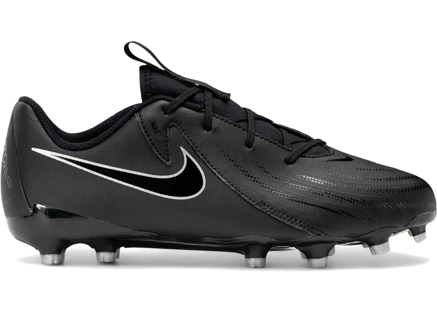 Детские бутсы Nike Phantom GX 2 Academy MG, Black/Black