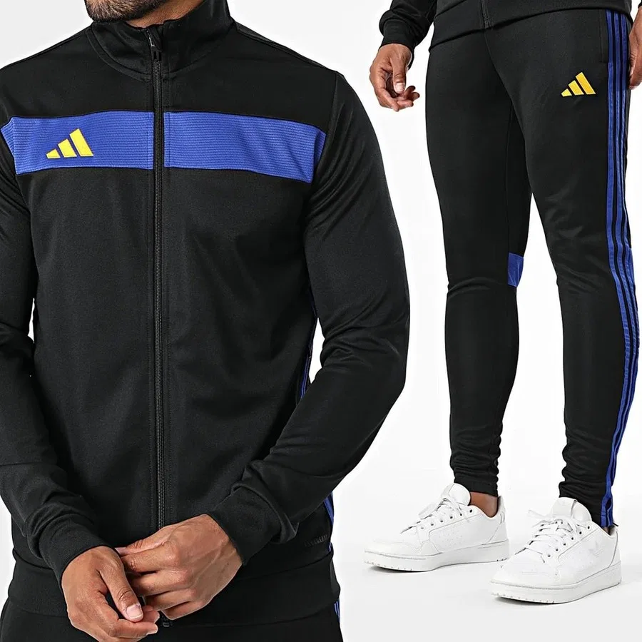 Спортивный костюм с длинным рукавом Tiro Es Ts adidas, Черный — фото 4