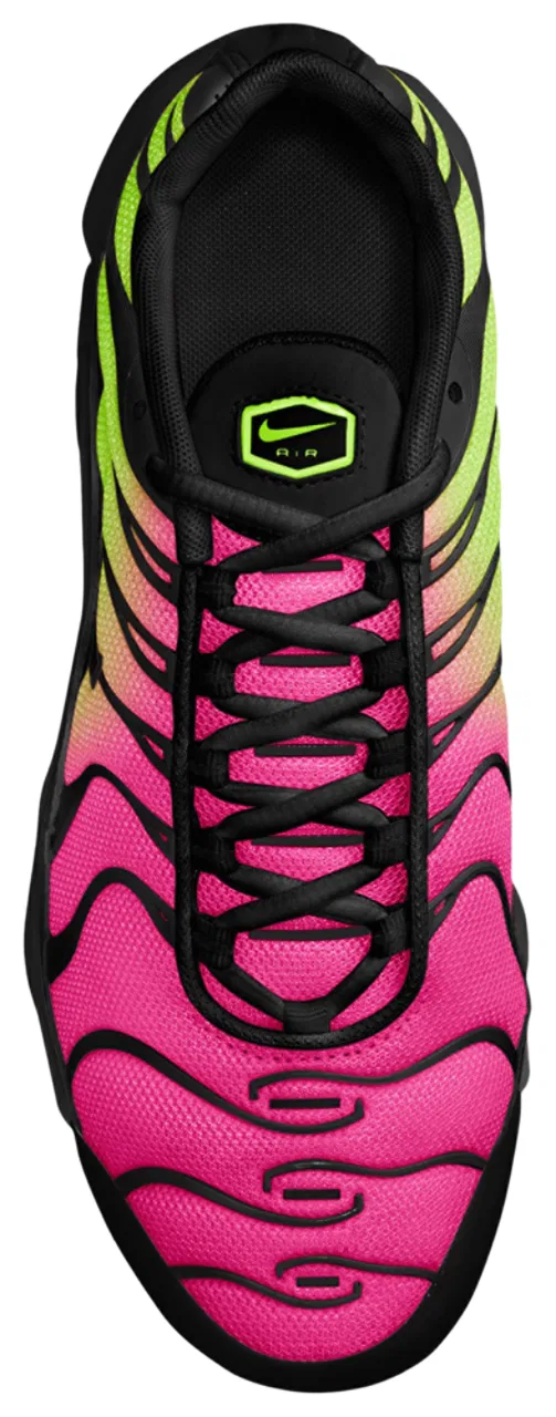 Кроссовки для девочек Air Max Plus Nike, цвет Black/Hyper Pink/Black — фото 3