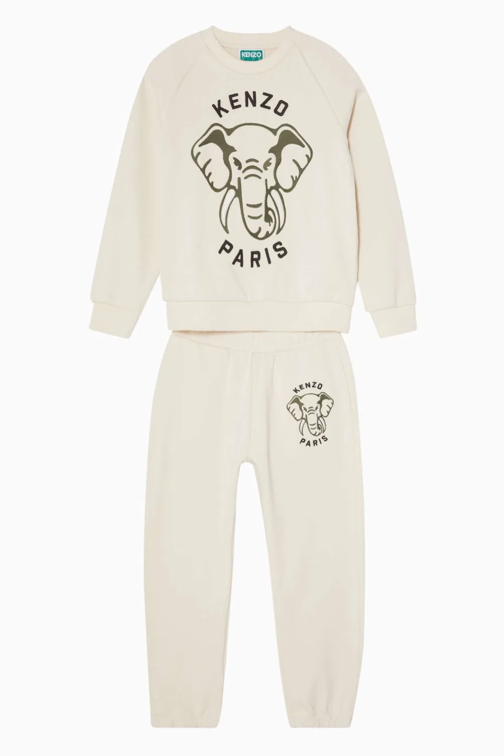 Комплект спортивный с логотипом-слоном KENZO KIDS