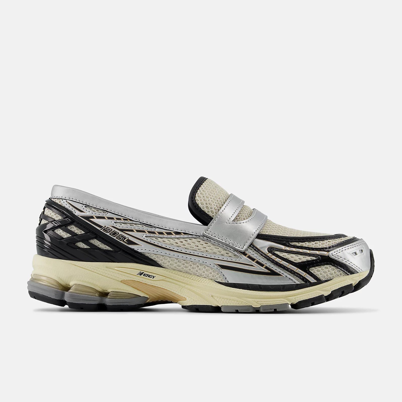 

Лоферы унисекс New Balance 1906L, кремовый/серебряный