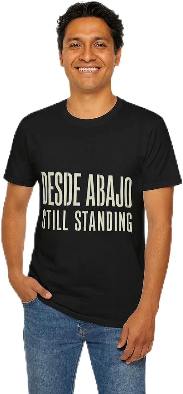 Мужская футболка с принтом Desde Abajo Still Standing, чёрный