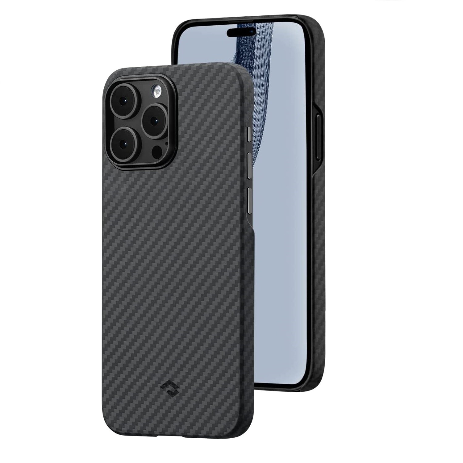 

Чехол Pitaka MagEz Case 3 для iPhone 14 Pro, 1500D Black/Grey(Twill), Черный, Чехол Pitaka MagEz Case 3 для iPhone 14 Pro, 1500D Black/Grey(Twill)