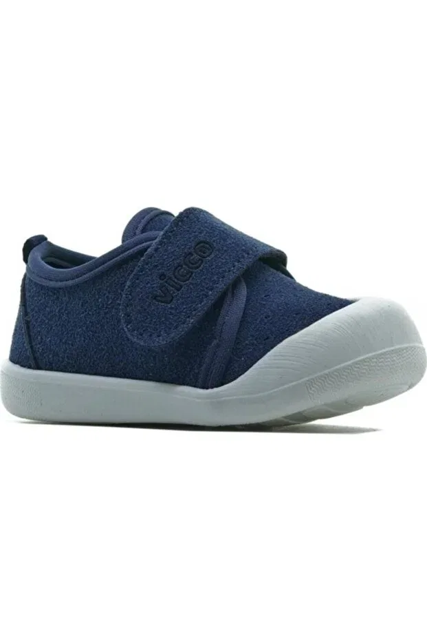 Детские пинетки для мальчиков и девочек с принтом Anka girl / boy navy blue first step baby booties slippers daily sports shoes 950.e19k.224(11) Vicco, Navy Blue — фото 3