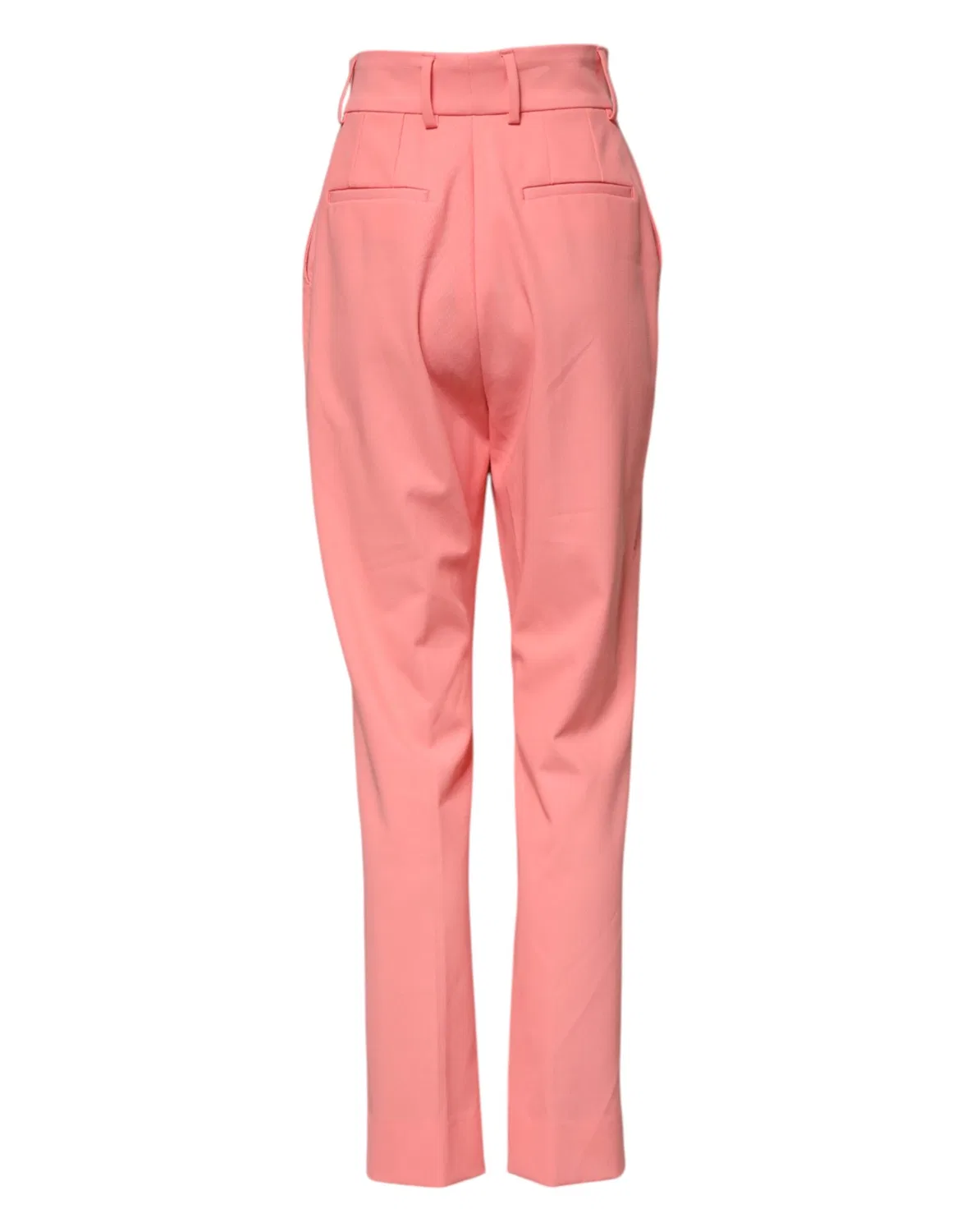 Женские брюки с завышенной талией Pink High Waist Tapered Dress Pants Dolce & Gabbana, Pink — фото 3
