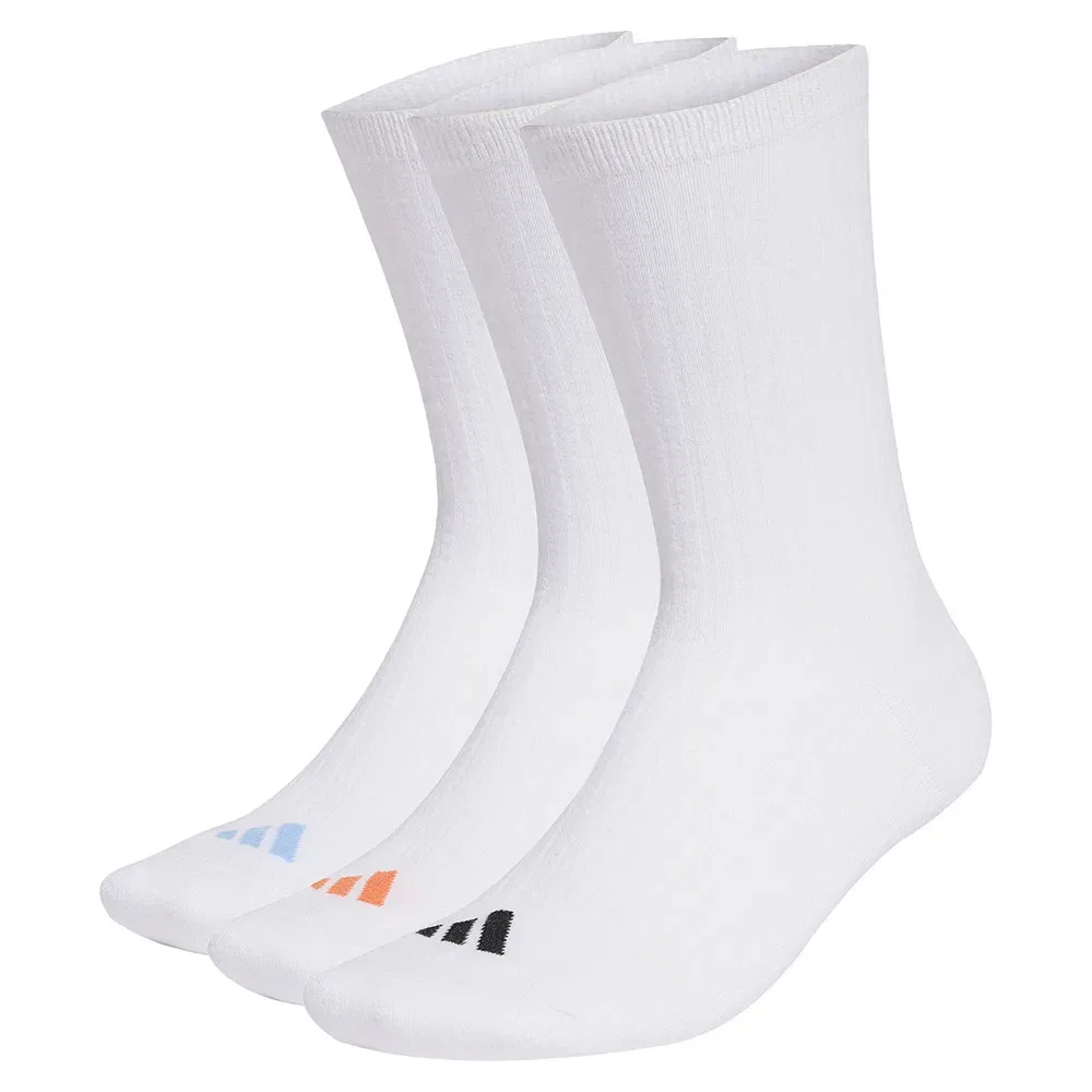 Носки хлопковые Cushioned Essentials 3 пары Adidas, белый