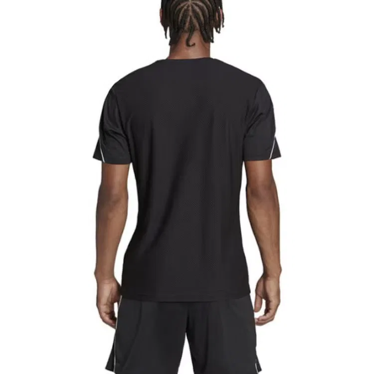 Футболка спортивная с логотипом Tiro 23 League Adidas, черный — фото 4