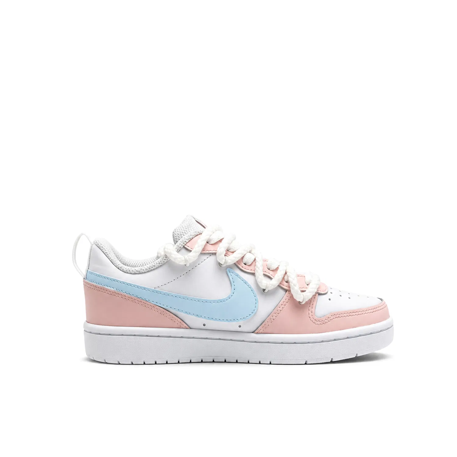Кроссовки для скейтбординга Court Borough Kids, Nike, Pink — фото 3