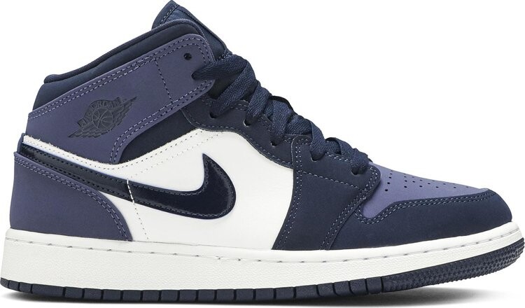 

Кроссовки Air Jordan 1 Mid GS Sanded Purple, фиолетовый, Фиолетовый;серый, Кроссовки Air Jordan 1 Mid GS Sanded Purple, фиолетовый