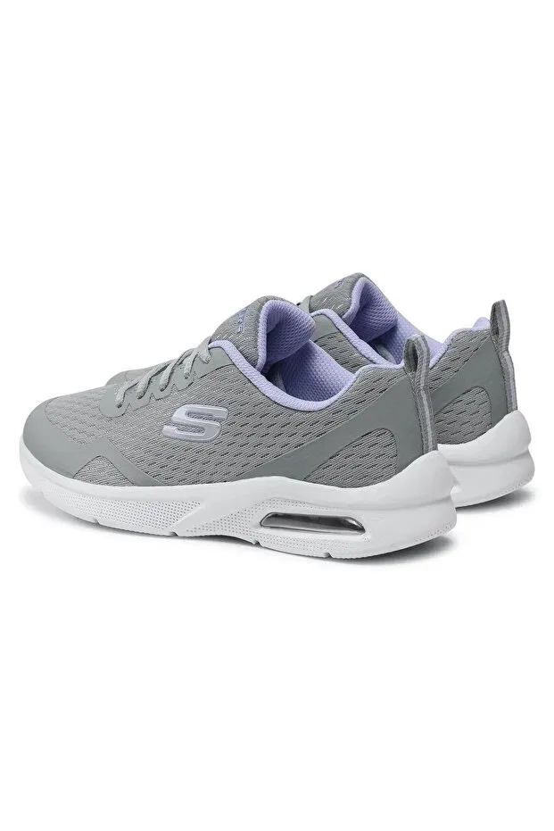 Детские кроссовки для девочек с принтом Sportswear Skechers, Gry — фото 3