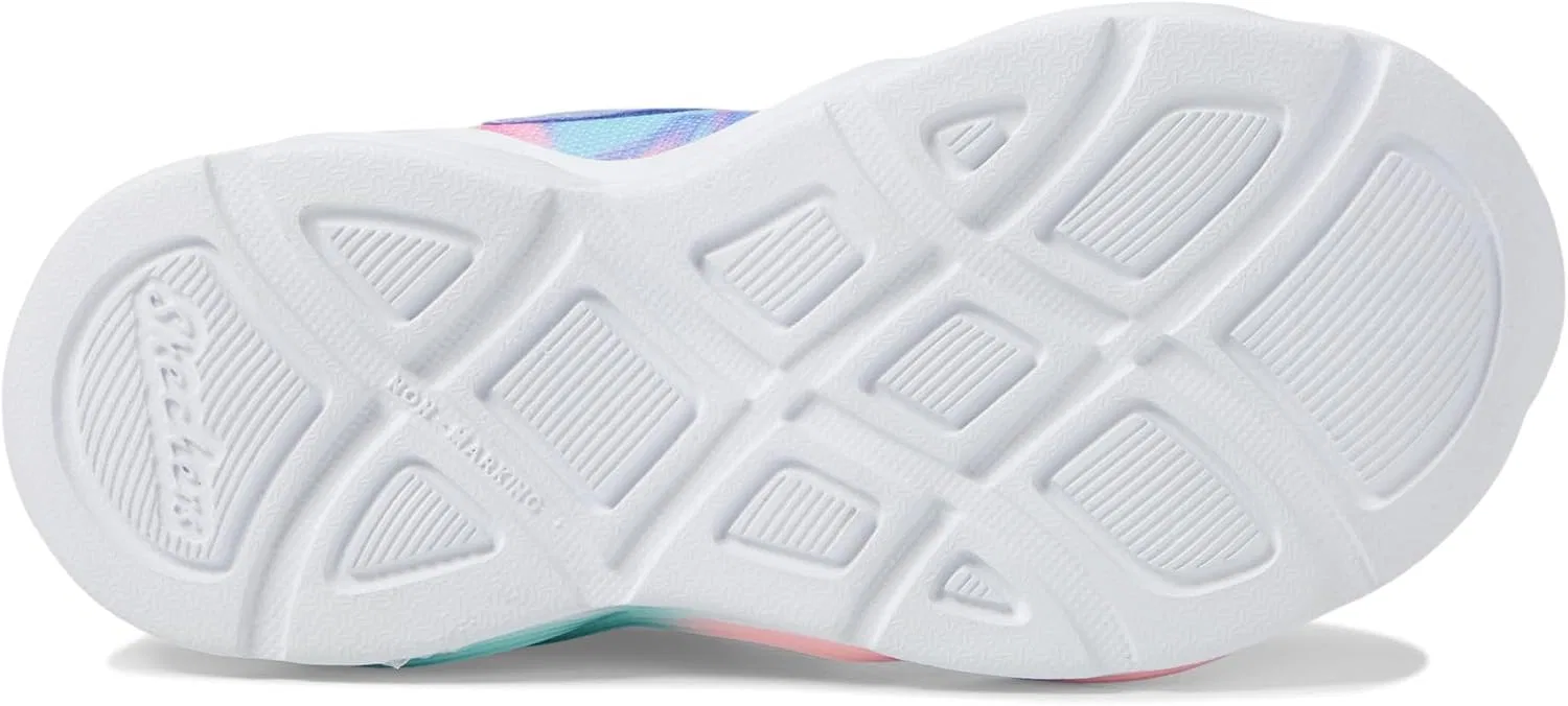 Детские кроссовки для девочек Twisty Glow Skechers, Perwinkle/Multi — фото 4