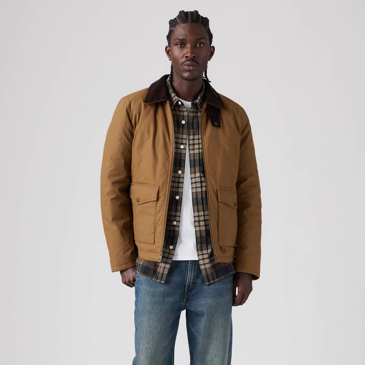 Куртка для сарая Levi's, Worker Brown - Brown — фото 3