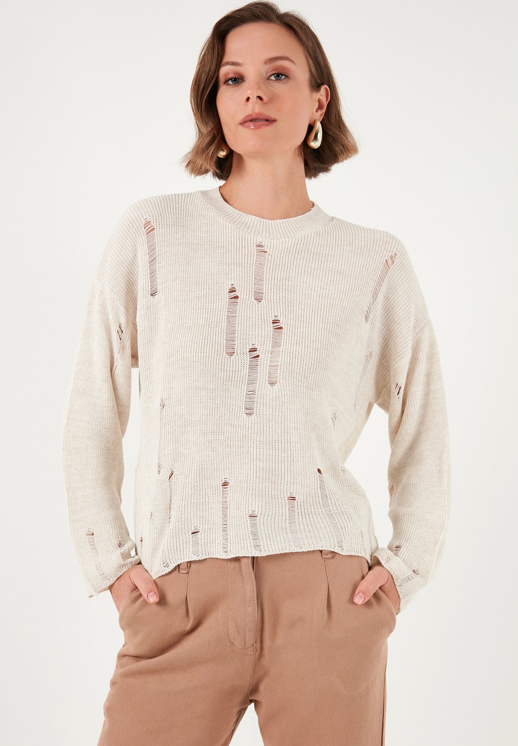 

Джемпер LELA, бежевый