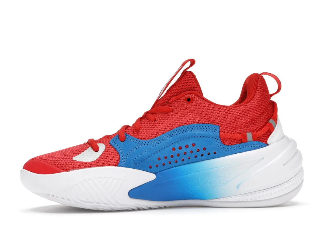 Детские кроссовки с принтом Puma RS-Dreamer Super Mario 64 Puma, Flame Scarlet / Electric Blue — фото 3