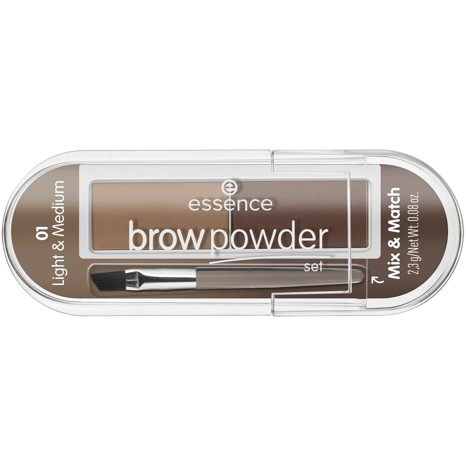 

Essence Brow Powder набор для укладки бровей 01, 2,3 г