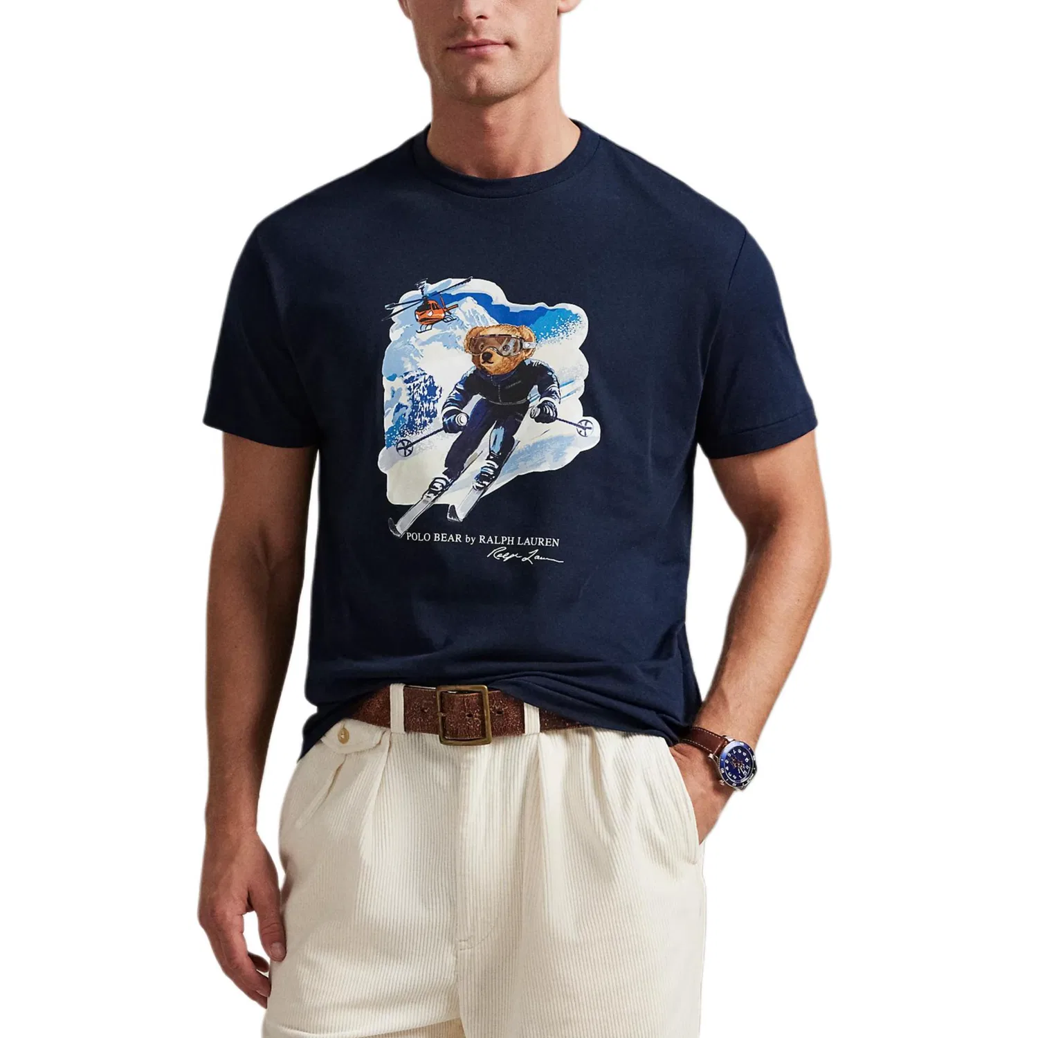 Футболка Polo Ralph Lauren с медведем — фото 3