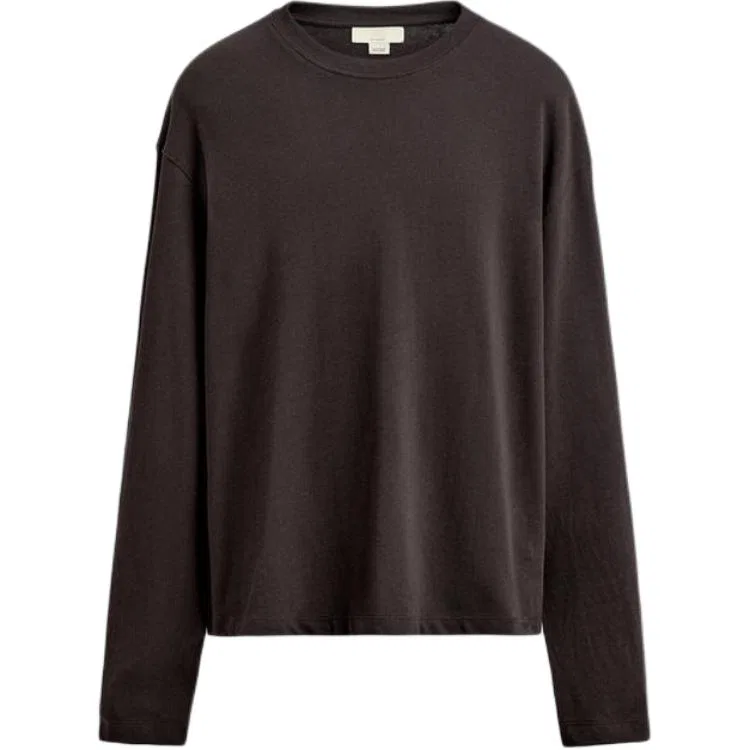 Мужская футболка с круглым вырезом Brown ZARA, Brown