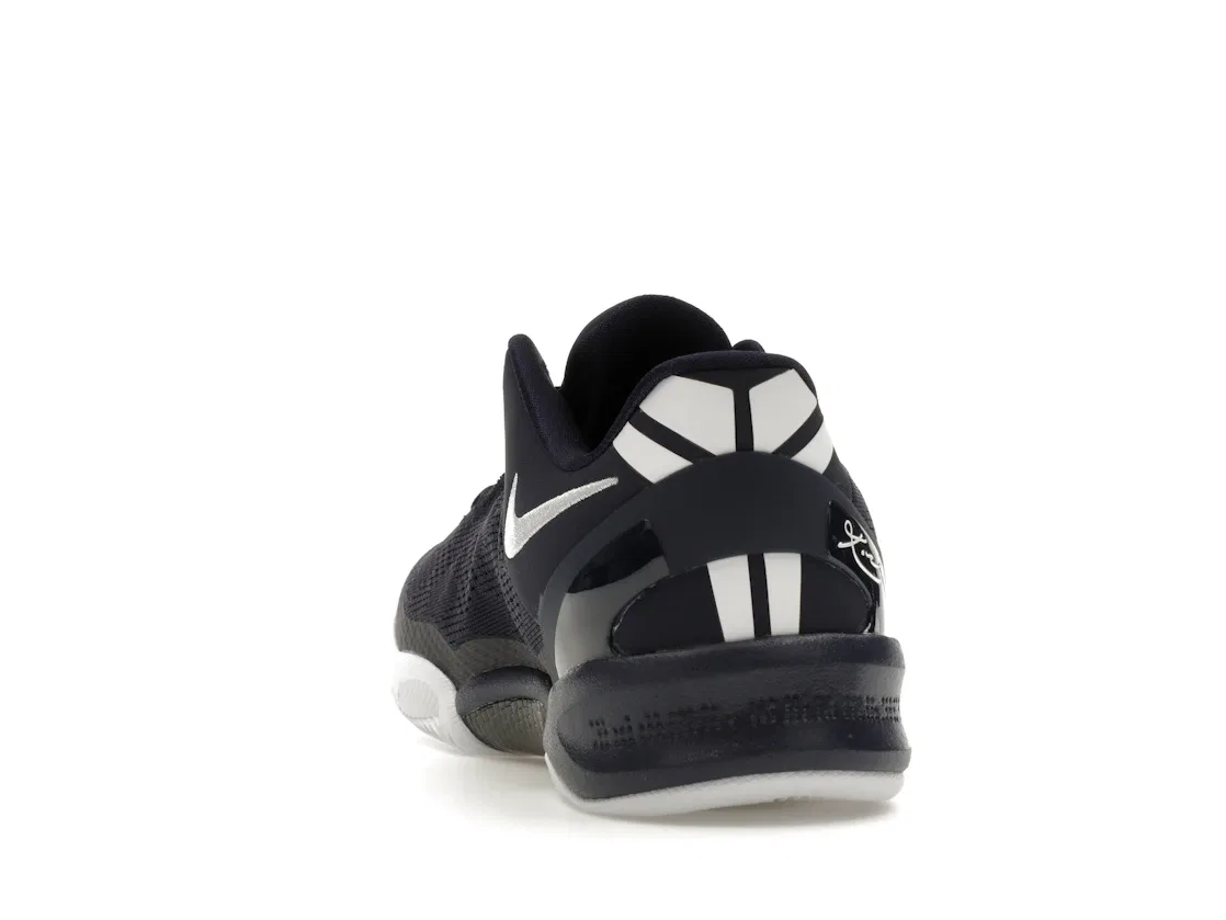 Детские кроссовки для мальчиков и девочек с низким профилем Nike Kobe 8 Protro Nike, College Navy — фото 4