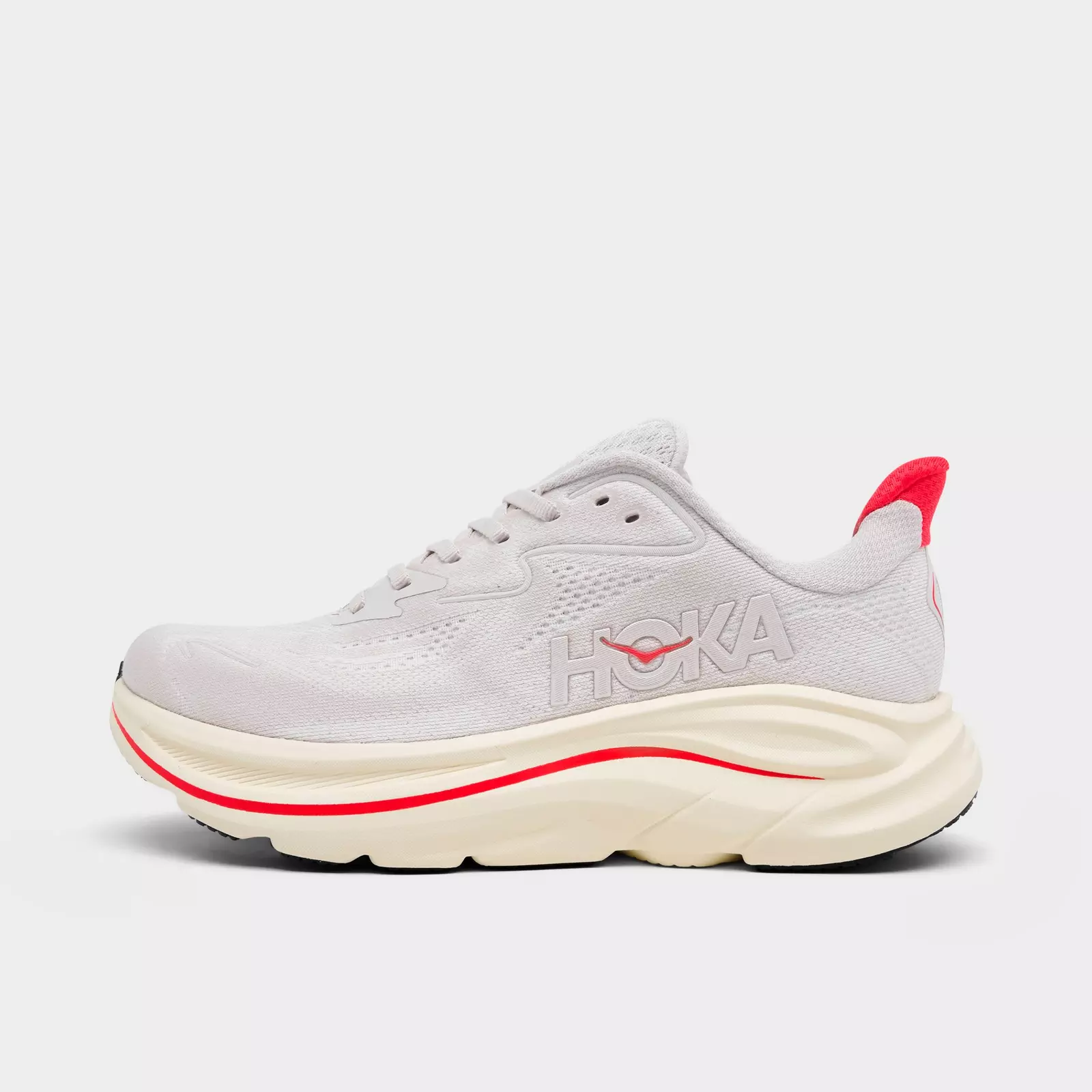 Кроссовки Women's HOKA Clifton 10 Running, красный/серый