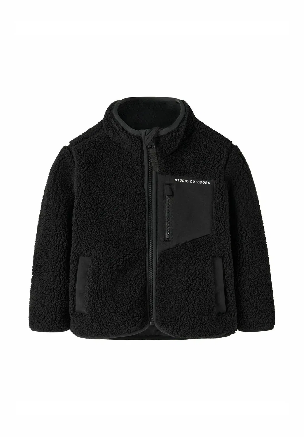 Унисекс - флисовая куртка Name It, Black