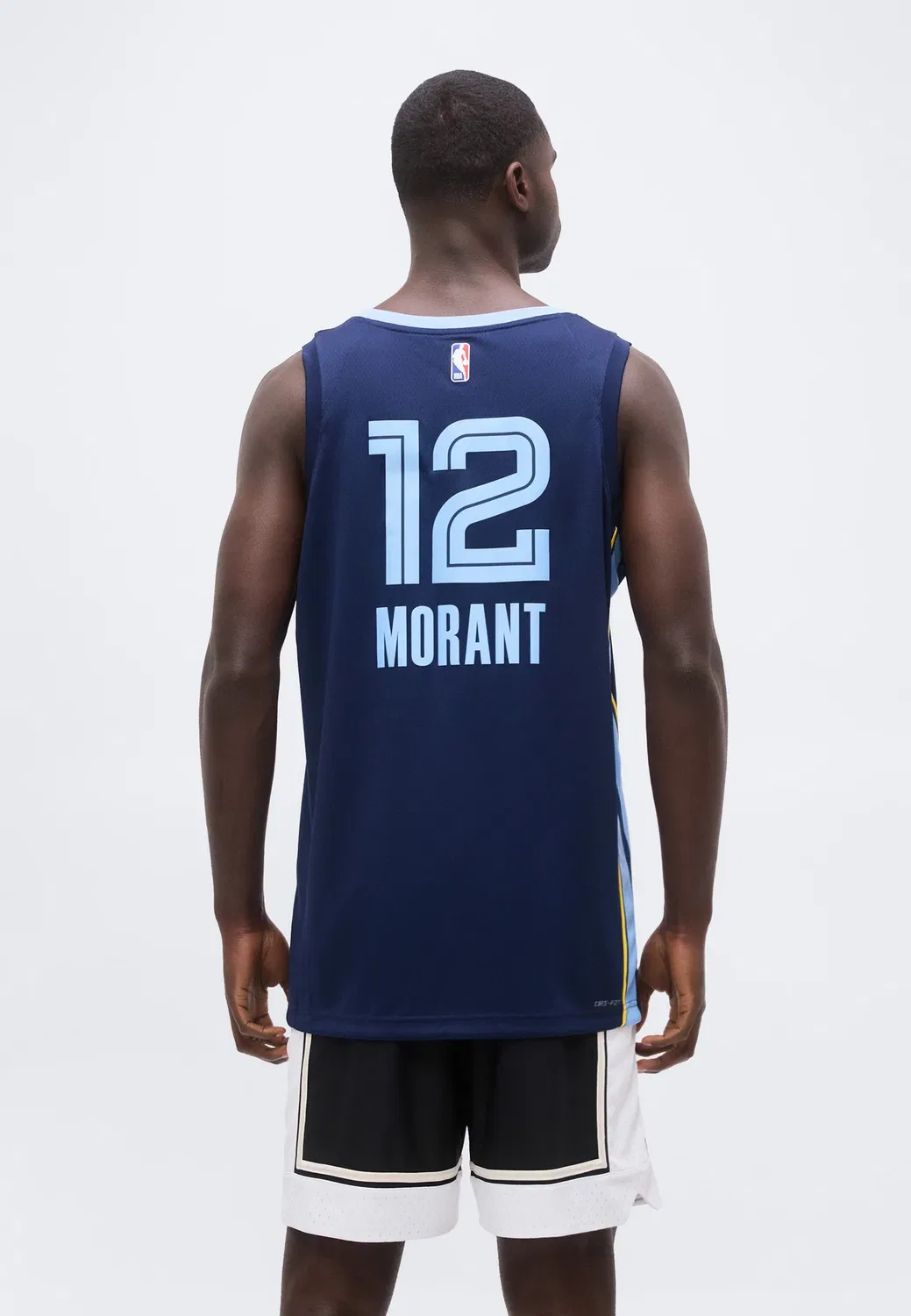 Клубная форма команды «Мемфис Гриззлис» Моранта Nike Performance, College Navy — фото 3