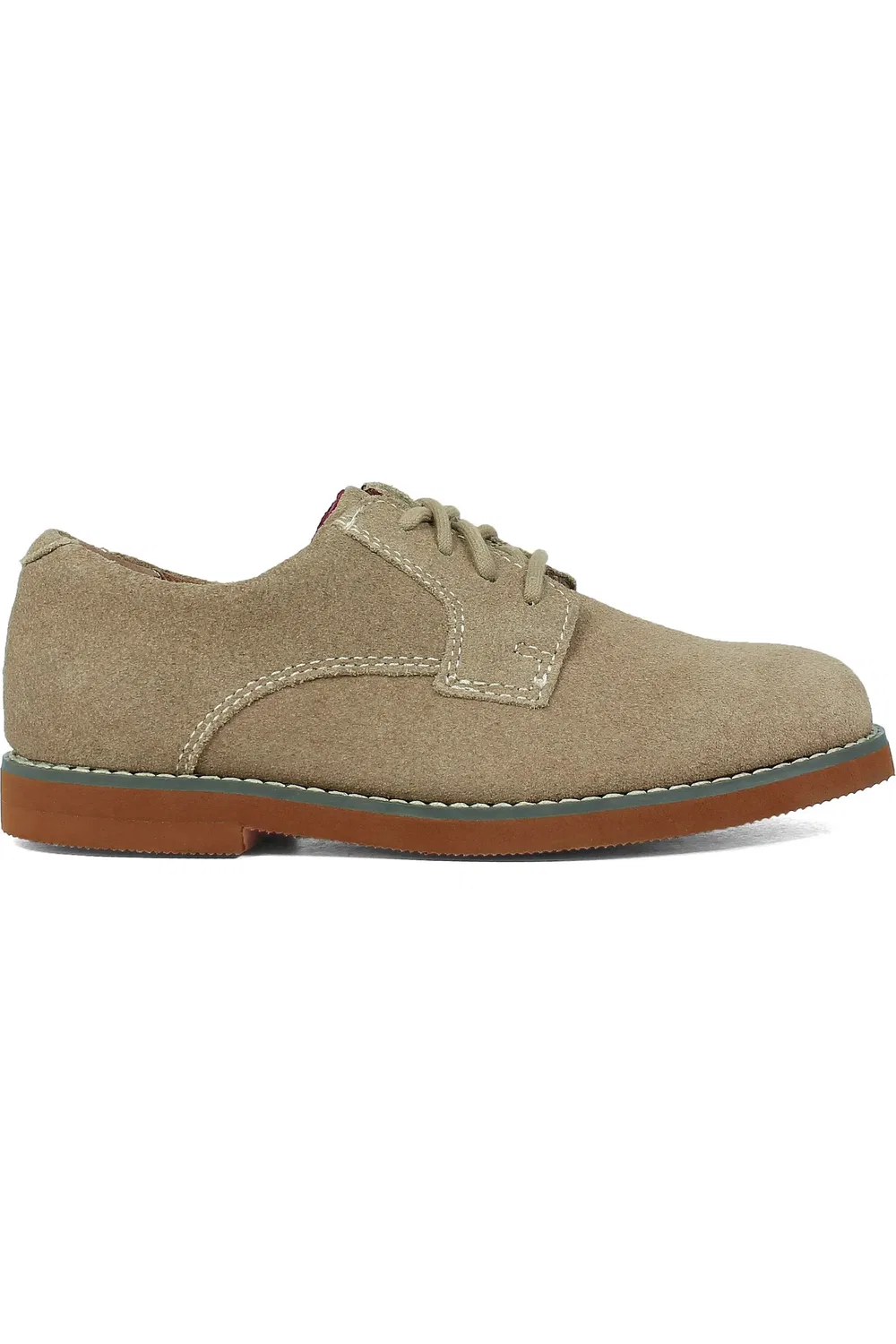 Детские оксфорды шнурованные на кожаной подошве Kearny Florsheim, Sand — фото 3