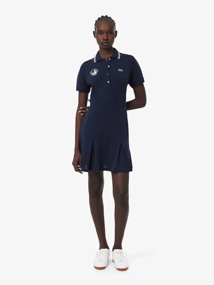 Платье поло LACOSTE Miami Open, Navy