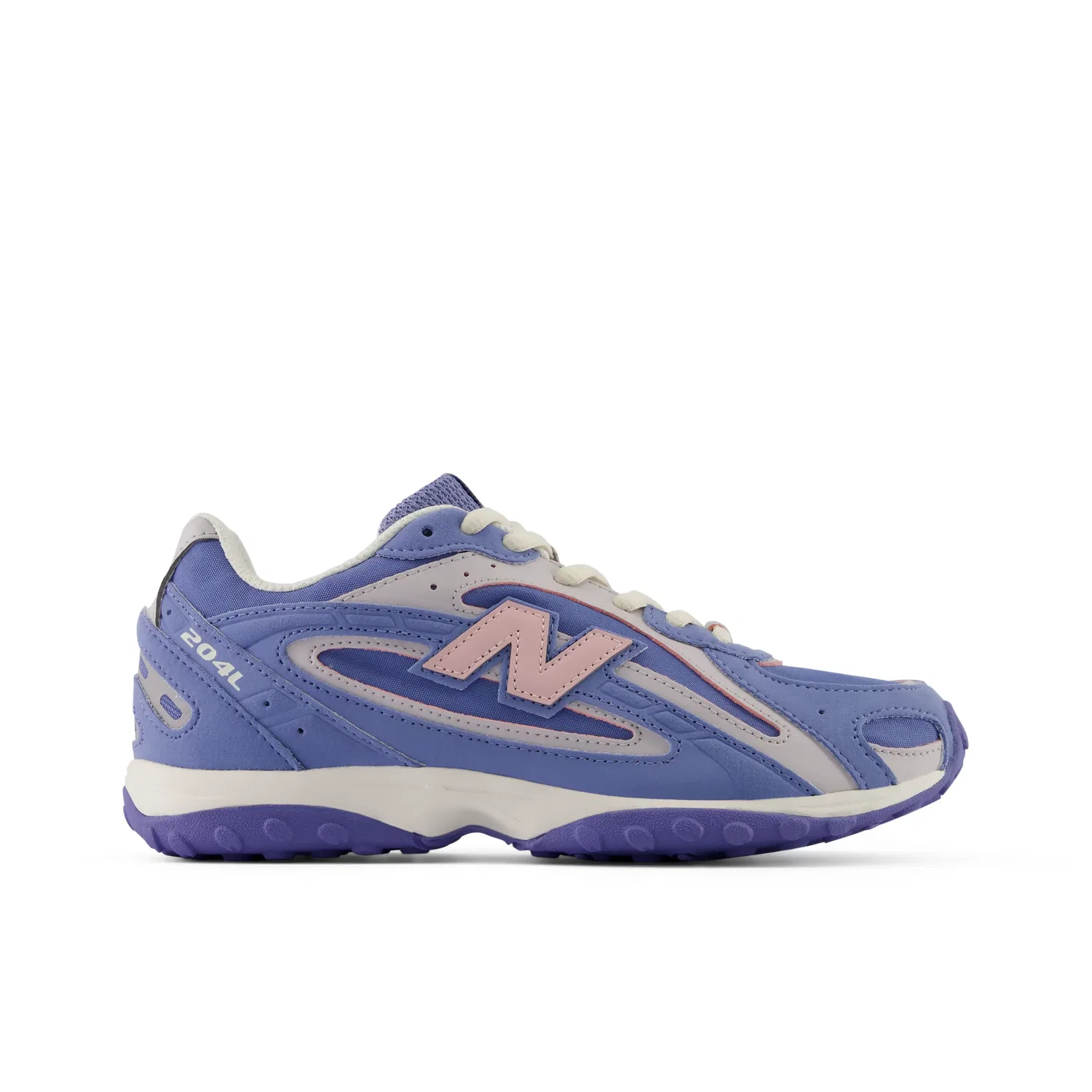 Детские кроссовки New Balance 204L Lace, Pink Chalk With Fairweather Blue