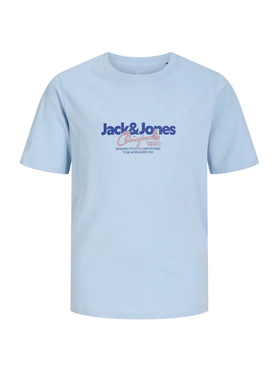 Детская футболка 'JORCASSIS' цвета горечавки, светло-голубой Jack & Jones Junior