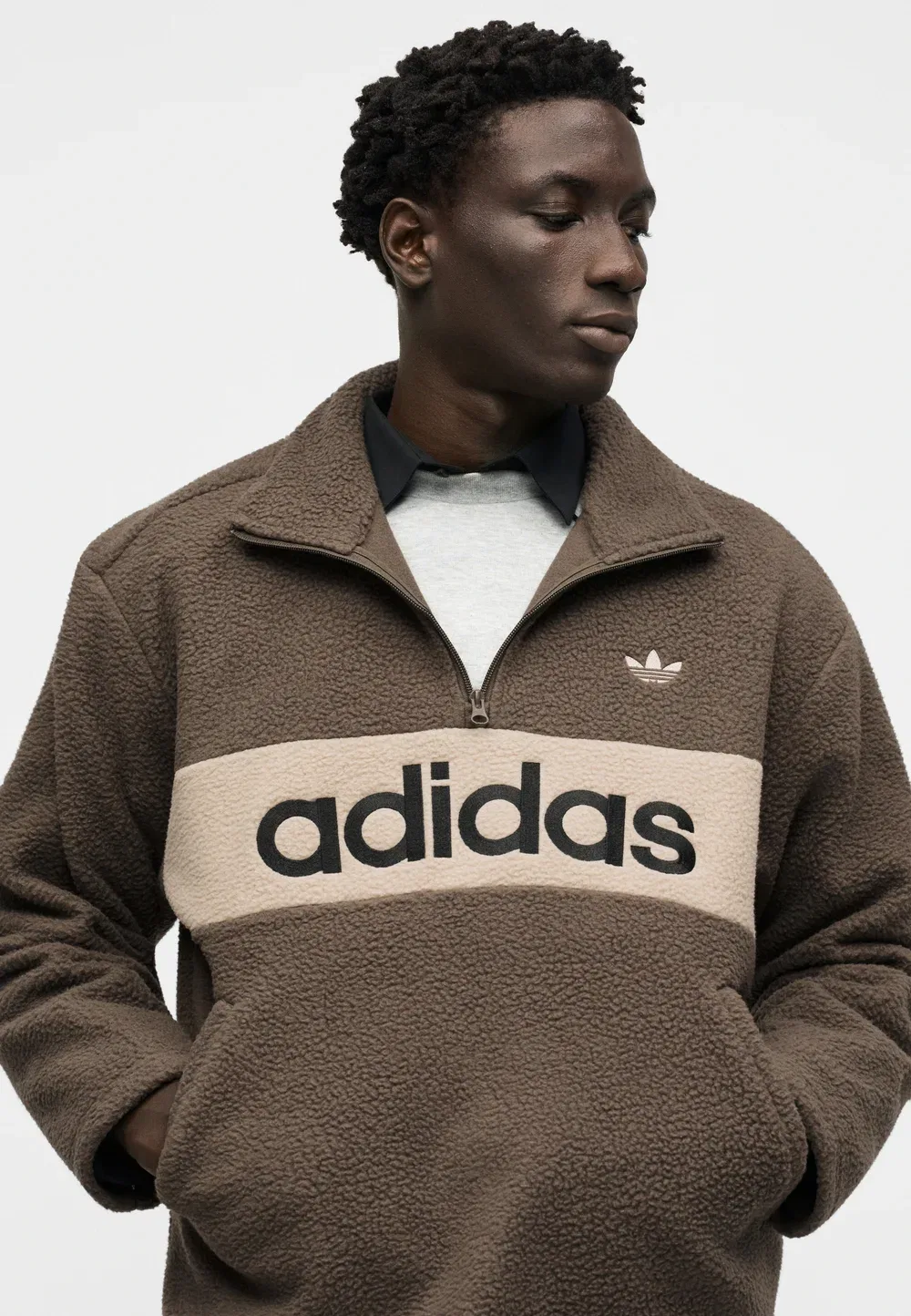 Флисовый джемпер Adidas Originals, Branch — фото 4