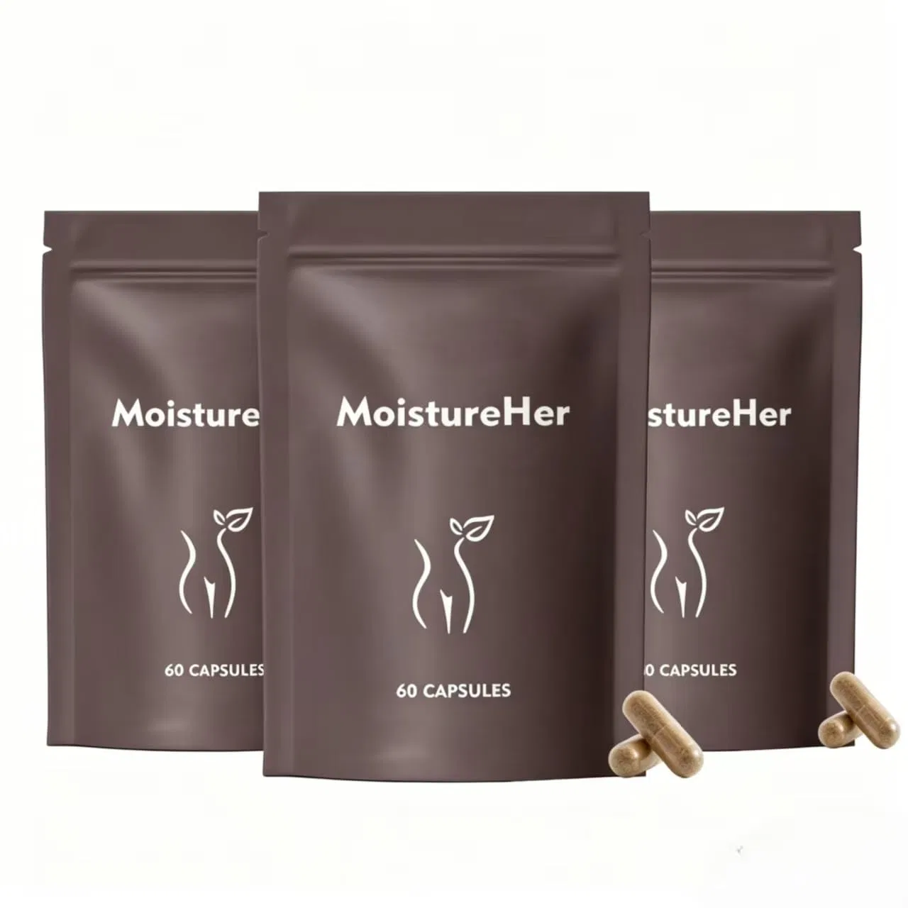 Увлажняющий крем для тела MoistureHer, 60 шт, 3 шт Generisch