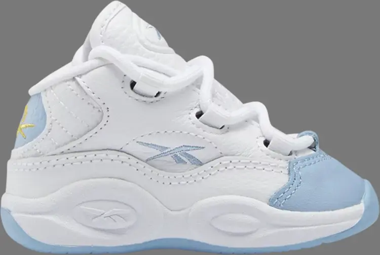

Кроссовки question mid toddler 'on to the next' Reebok, белый