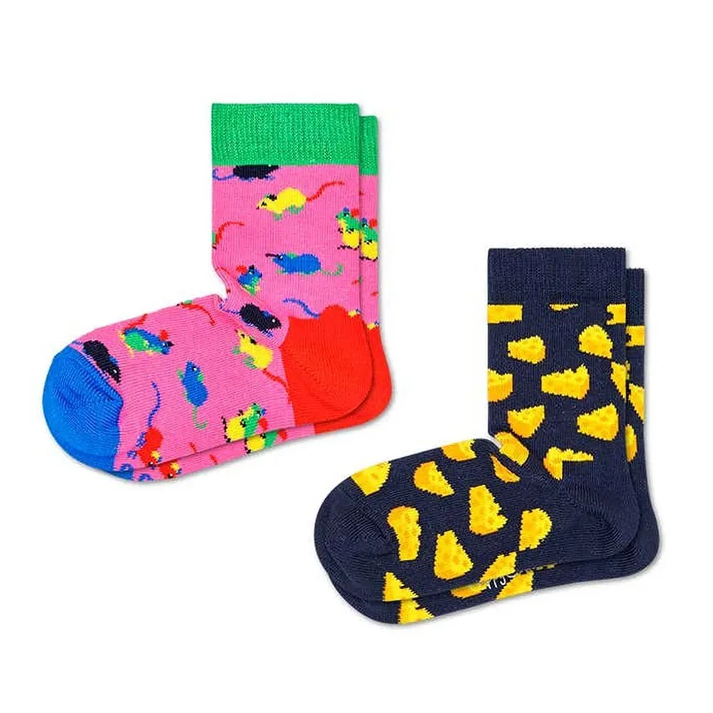 Носки Happy Socks Mouse 2 пары, синий